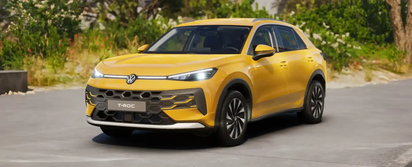 VW T-Roc ab 229 € mtl.¹ 4 T Roc Style 85 kW